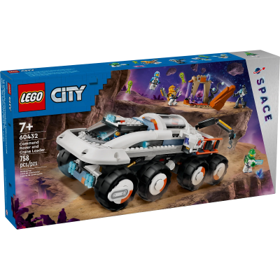 LEGO CITY Le véhicule astromobile télécommandé et la grue de chargement 2024
